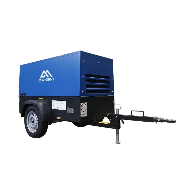 Diesel Mobile Screw Air Compressor