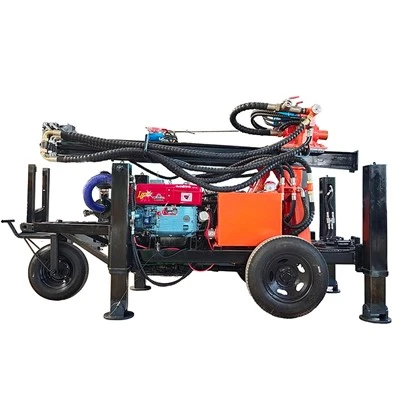Rig Pengeboran Sumur Air Hidraulik Roda MW130