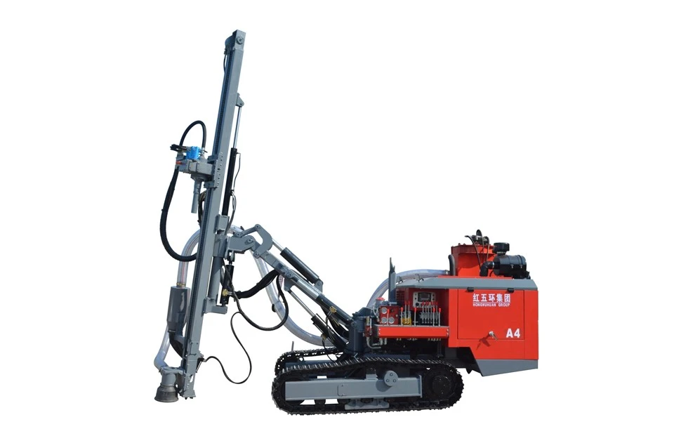 Rig pengeboran terbelah down-the-hole