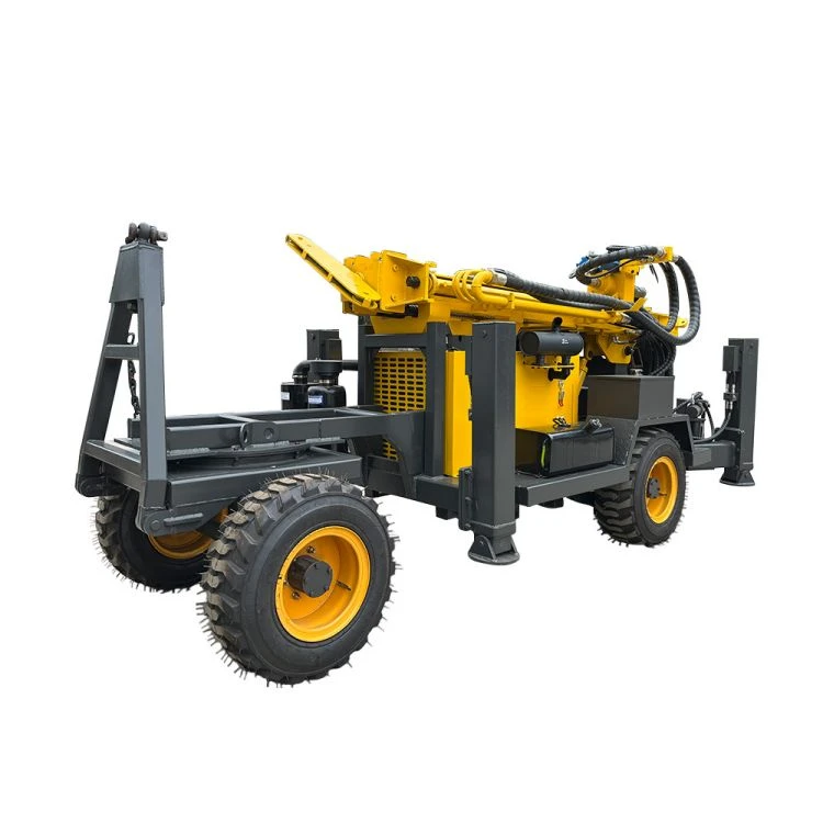 Rig Pengeboran Sumur Air yang Dipasang di Traktor MWL200A
